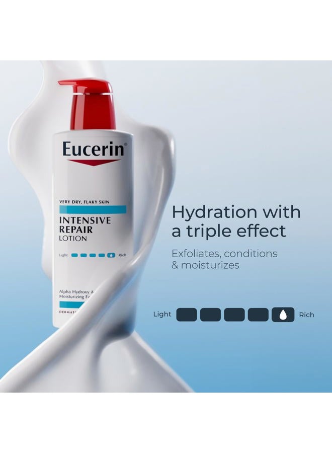 Eucerin لوشن إصلاح مكثف للجسم، لوشن للبشرة الجافة جداً، زجاجة مضخة سعة 16.9 أونصة سائلة - Image 2